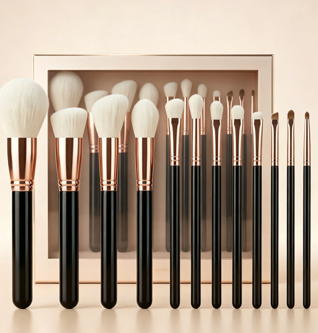 12-Piece Professional Makeup Brush Set