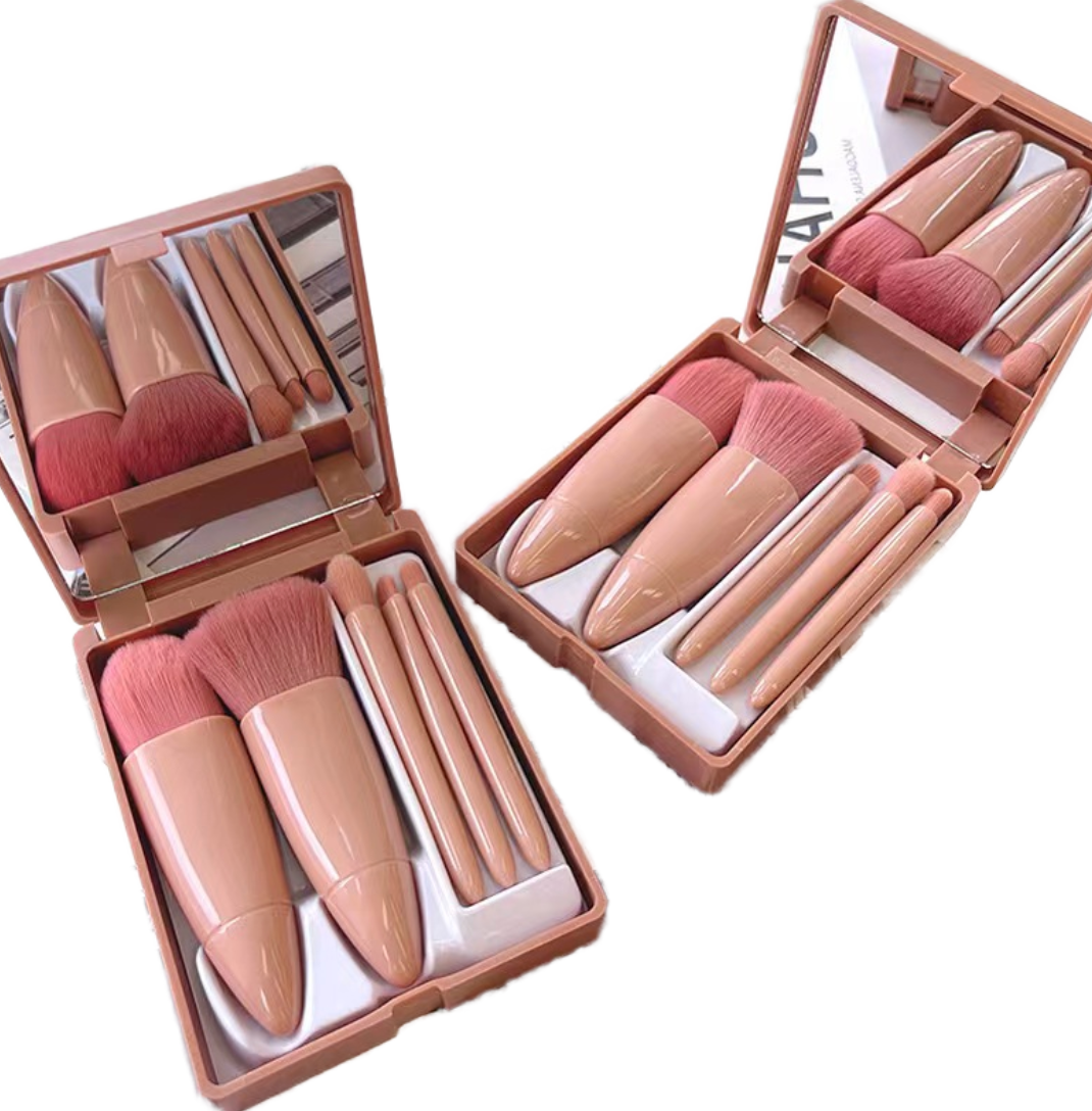 Portable Makeup Brush Set