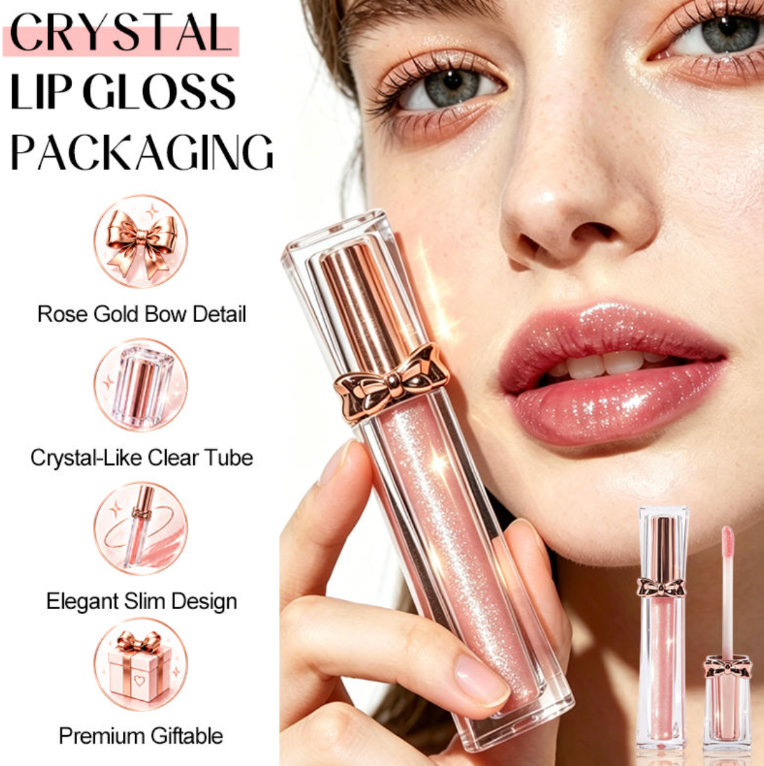 Rose Gold Shimmer Lip Gloss