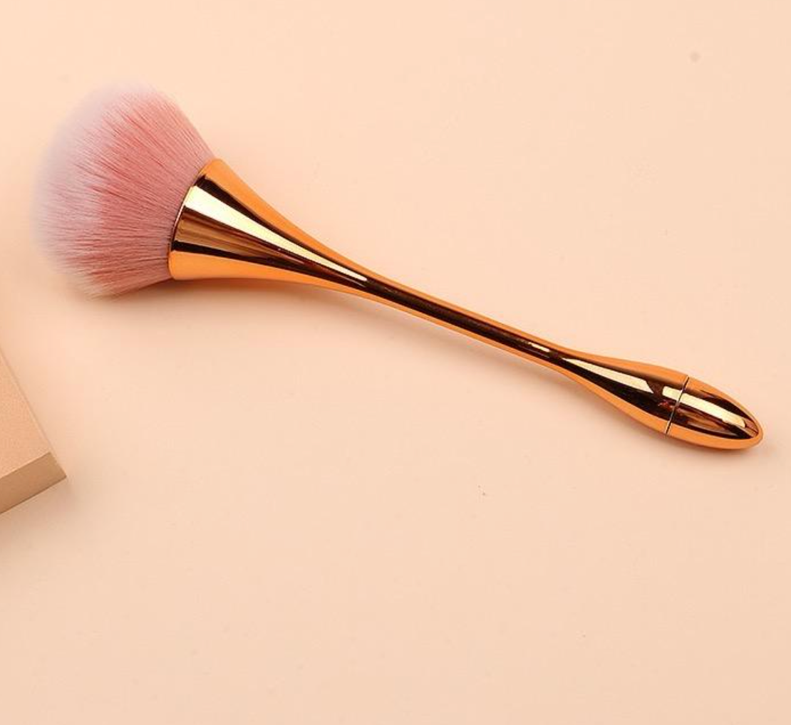 Rose Gold Large Powder Brush